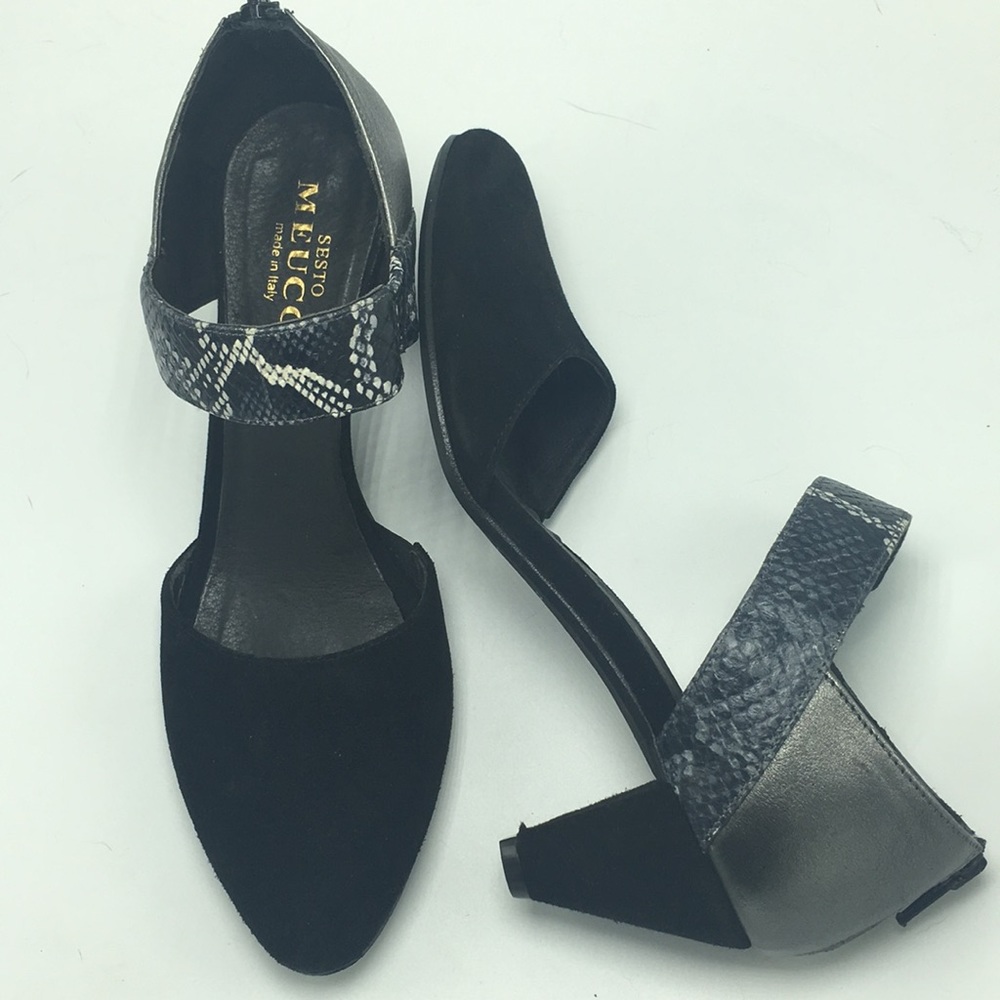 Sesto Meucci Sandals Heels, Size 7.5